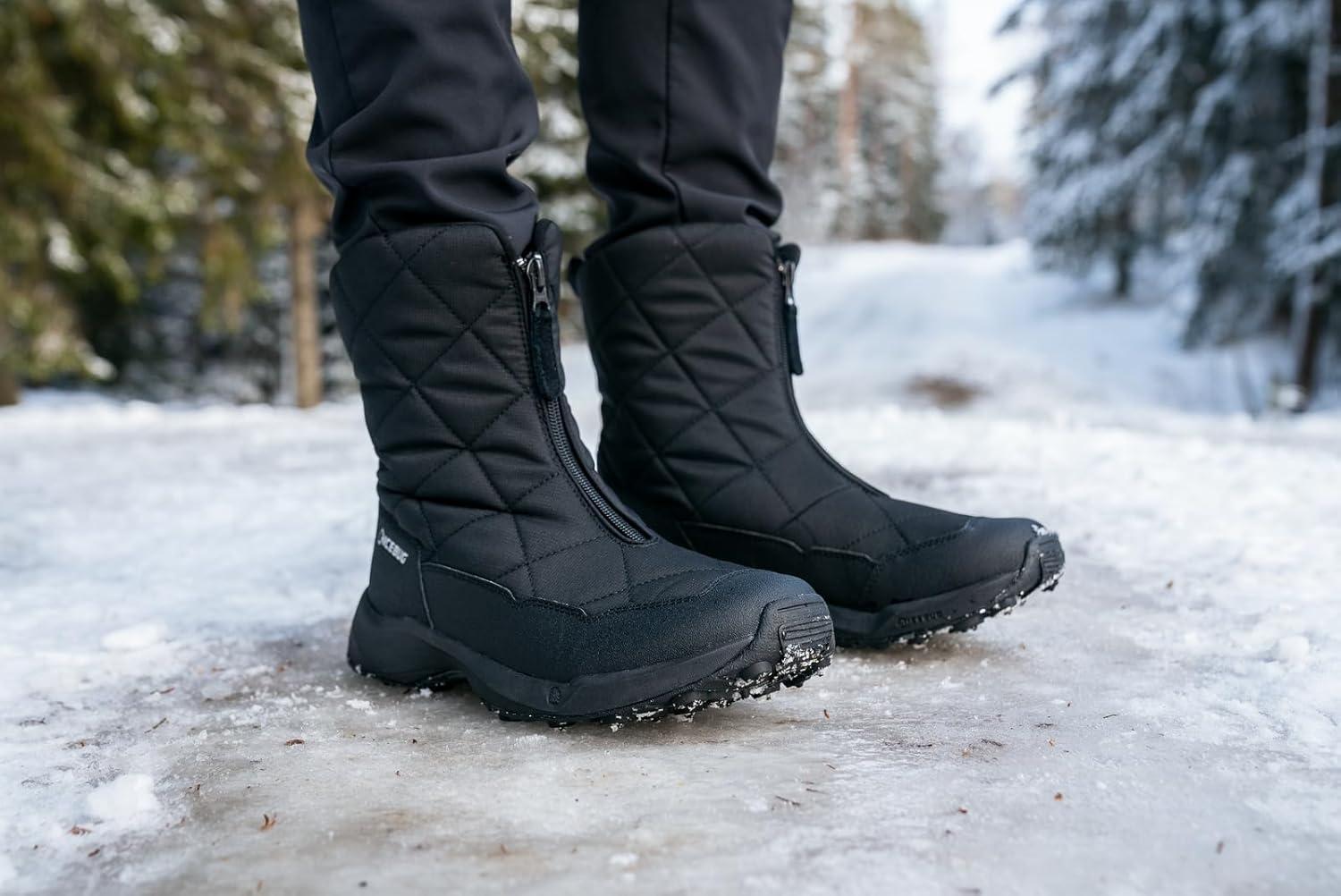 image:imageIcebug Mens Ivalo4 BUGrip Winter Walking Boot with Carbide Studded Traction SoleBlack