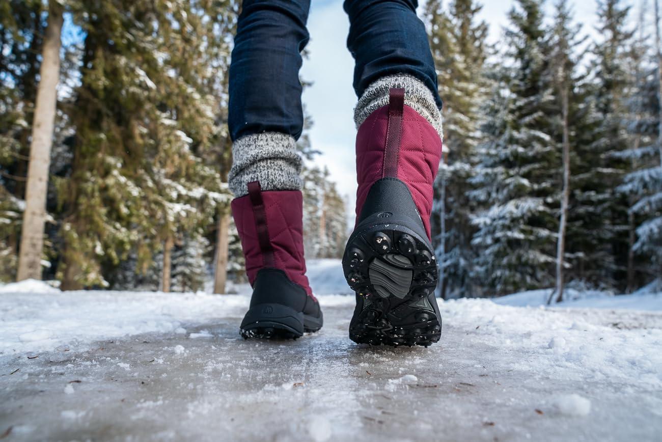 image:imageIcebug Womens Ivalo4 BUGrip Winter Walking Boot with Carbide Studded Traction SoleMulberry