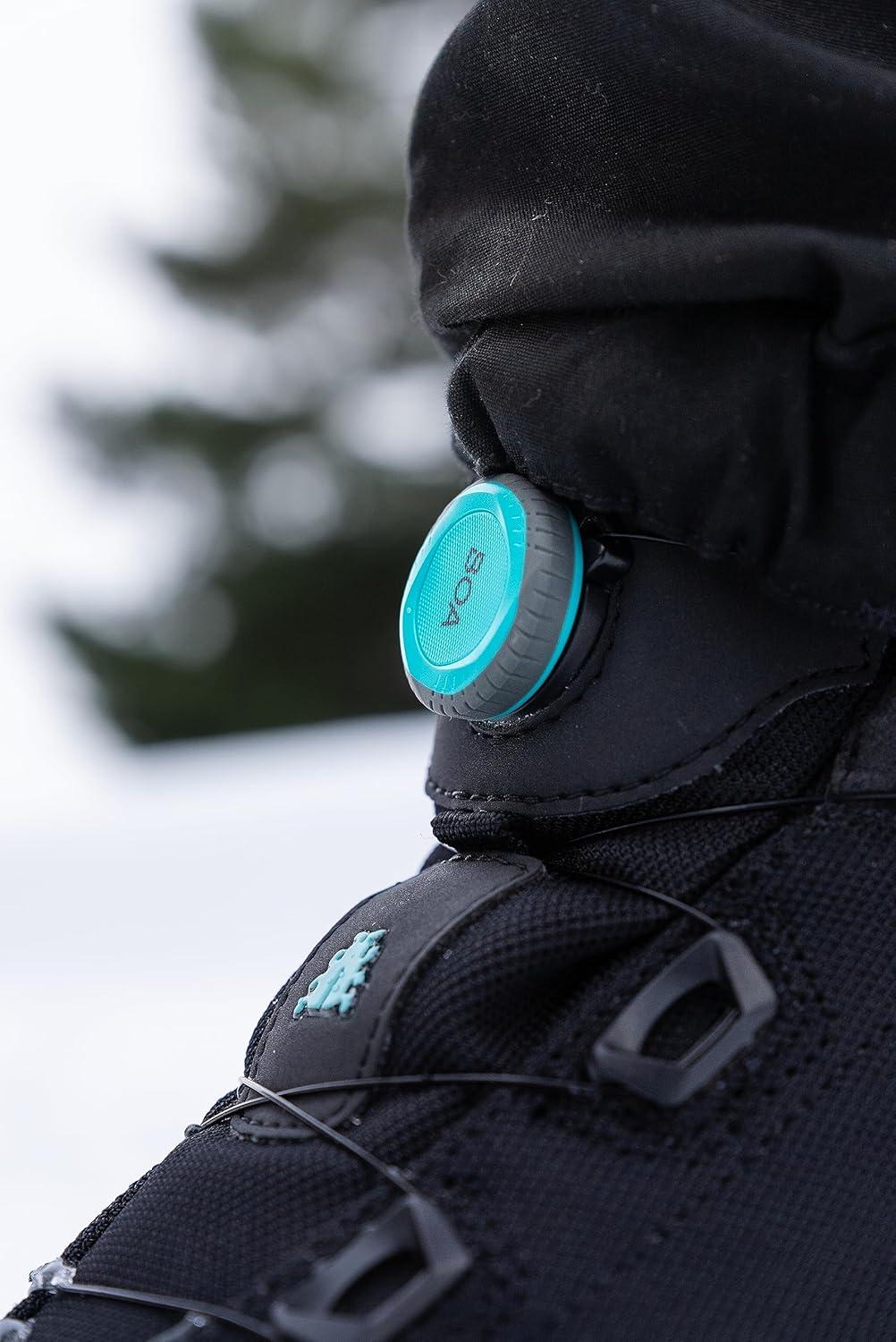 image:imageIcebug Womens Stavre2 Michelin GTX Midcut Winter Hiking Boot with Traction SoleBlackJade Mist