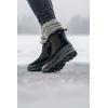 Icebug Boda BUGrip Men’s Winter Walking Boots with Steel Studs – Slip-Resistant Traction – Zipper Closure(Black)