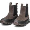 Icebug Boda BUGrip Women’s Winter Walking Boots with Steel Studs – Suede Upper – Slip-Resistant Traction – Zipper Closure(Taupe)