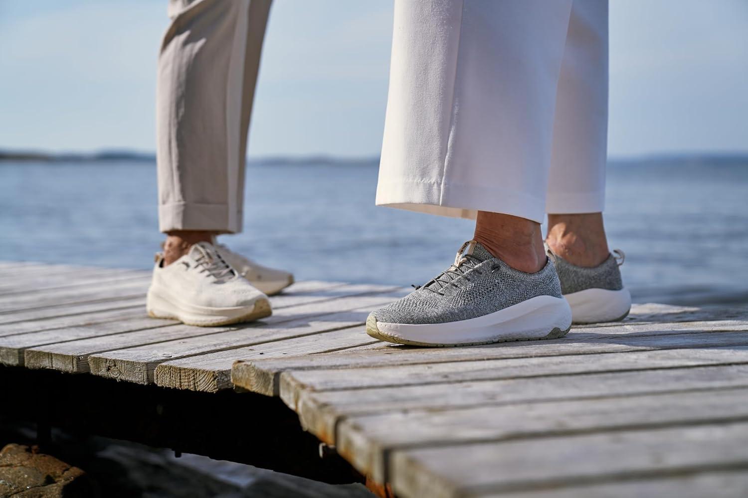 image:imageIcebug Aura ReWool RB9X Walking Shoe with Grip SoleMelange Grey