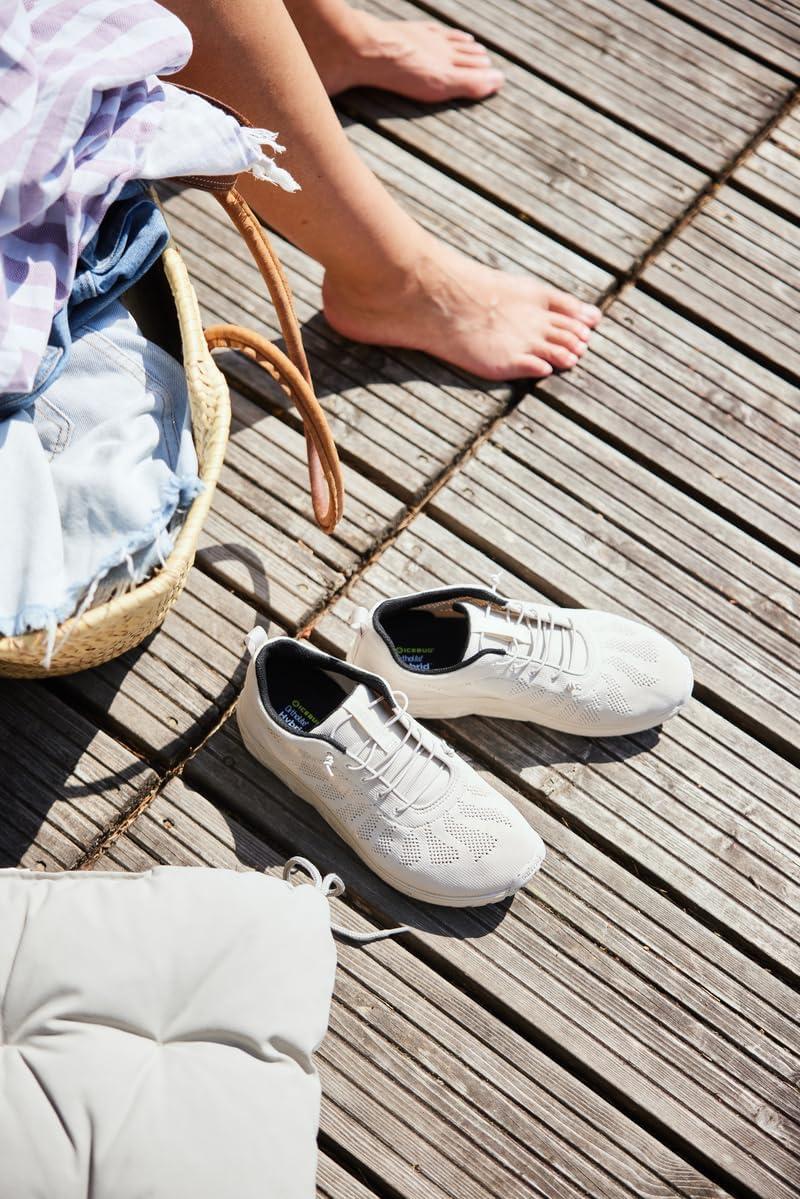 image:imageIcebug Eli RB9X Lightweight Summer Sneaker for Men amp Women Breathable Mesh SlipOn Design HighTraction RB9X Outsole Scandinavian LookPearlwhite
