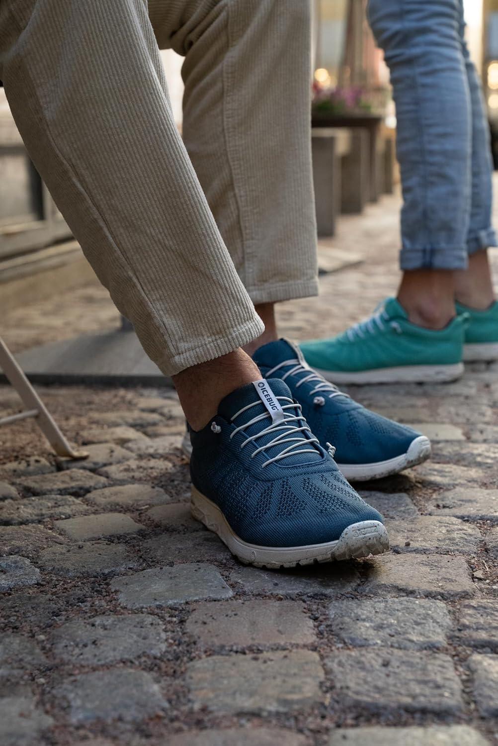 image:imageIcebug Eli RB9X Lightweight Summer Sneaker for Men amp Women Breathable Mesh SlipOn Design HighTraction RB9X Outsole Scandinavian LookSteel Blue