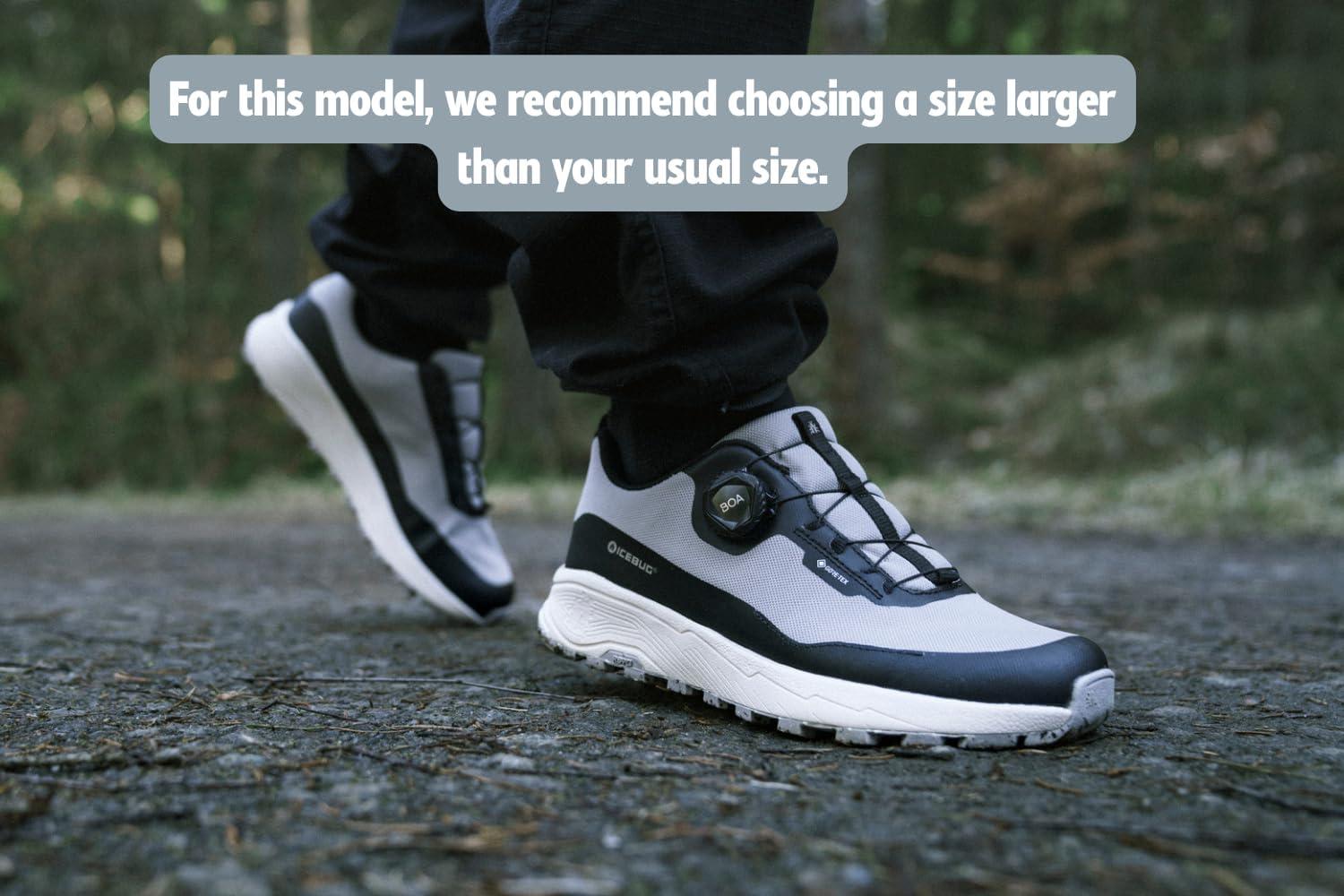 image:imageIcebug Haze RB9X GTX Womens Waterproof Walking amp Outdoor Shoe AllWeather Protection BOA Fit System HighTraction GripClay