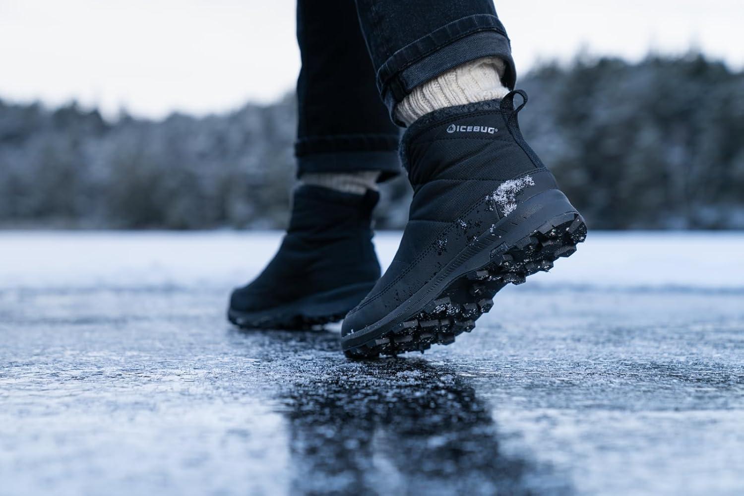 image:imageIcebug Mens Sala BUGrip Winter Walking Boot with Carbide Studded Traction SoleBlack