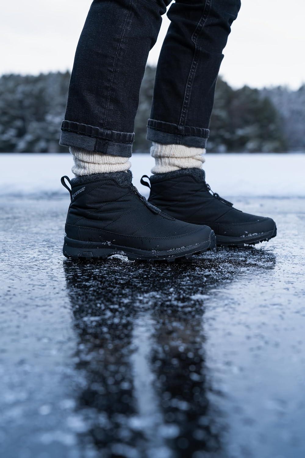 image:imageIcebug Mens Sala BUGrip Winter Walking Boot with Carbide Studded Traction SoleBlack