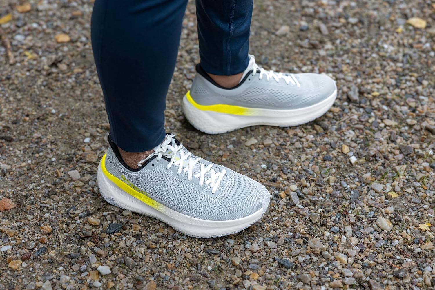 image:imageIcebug Womens Aura RB9X Road Running Shoe with Traction SoleLight GreyLime