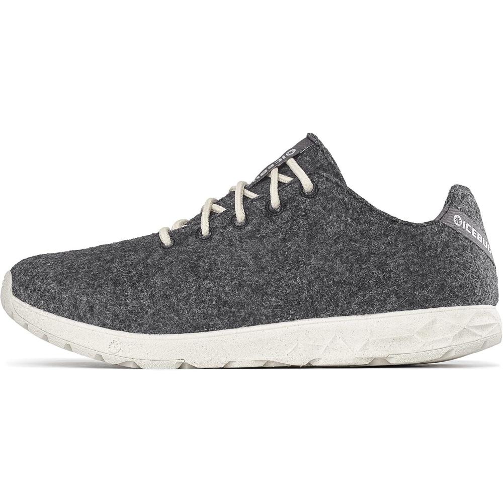 image:imageIcebug EIDE Wool Biosole Walking Shoe with Grip SoleDark Grey