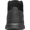 Icebug Larvik Biosole Leather Midcut Walking Shoe with Grip Sole(True Black)