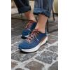 Icebug Mens Aura RB9X Road Running Shoe with Traction Sole(Deep Blue/Copper)