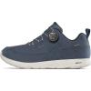 Icebug Ava Biosole Leather Walking Shoe with Grip Sole(Lake Blue)