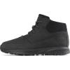 Icebug Larvik Biosole Leather Midcut Walking Shoe with Grip Sole(True Black)