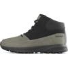 Icebug Larvik Hemp Biosole Hemp/Leather Midcut Walking Shoe with Grip Sole(Pine Grey/Black)
