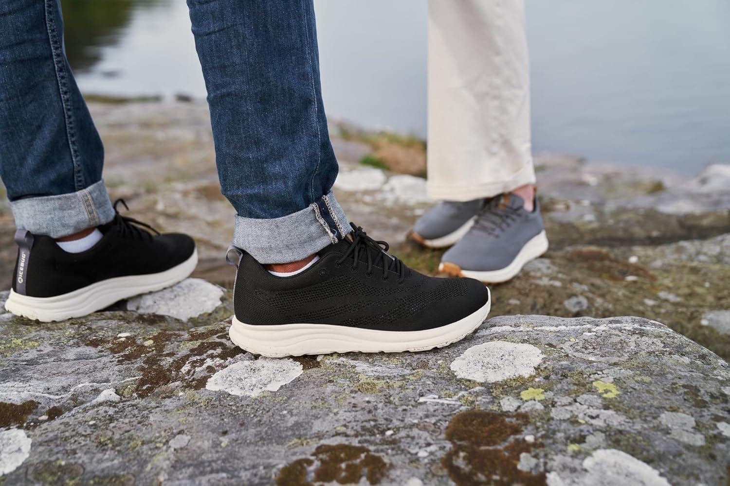 image:imageIcebug Mosi RB9X Unisex Lightweight Knit Sneaker with Superior Grip amp ComfortBlack