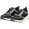 Icebug Norna RB9X – Comfortable Leather Sneaker for Women & Men, Water-Repellent Nubuck, Slip-Resistant RB9X Sole(Black/Grey)