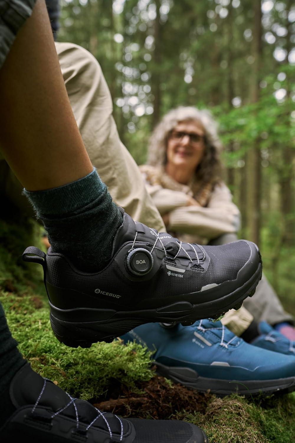 image:imageIcebug Rover 2 GTX Versatile Waterproof Outdoor Shoe with BOA Fit System WomenBlackSlategrey