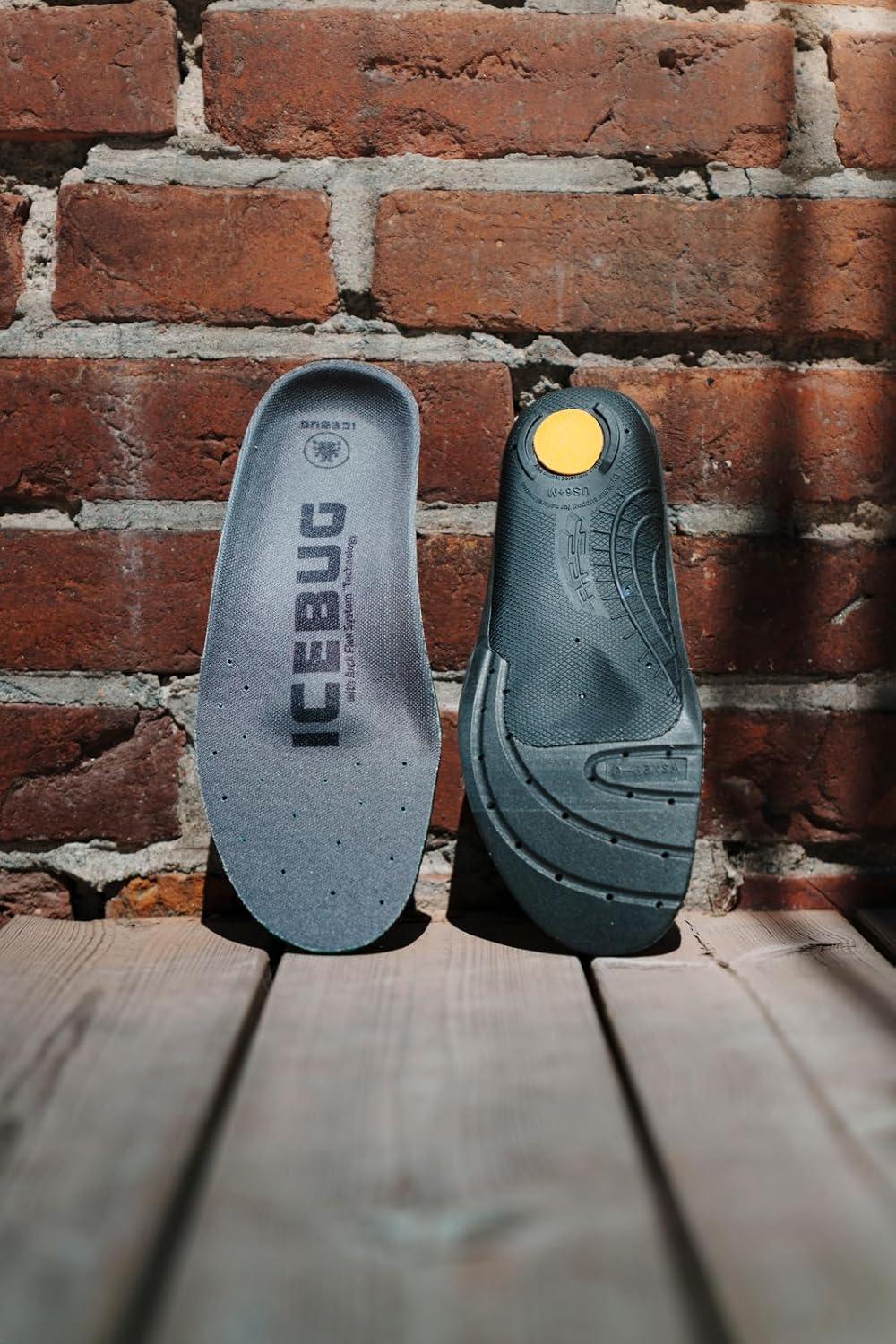 image:imageIcebug Comfort Insoles with Dynamic Arch Support Charcoal Medium Arch M 11Charcoal High Arch