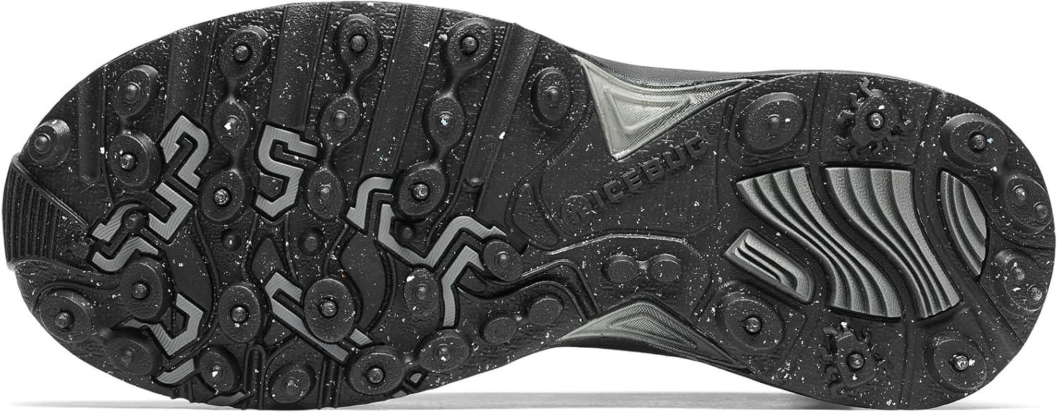 image:imageIcebug Metro2 BUGrip Womens Winter Walking Boots with Steel Studs Suede Upper SlipResistant Traction Zipper ClosureGrey