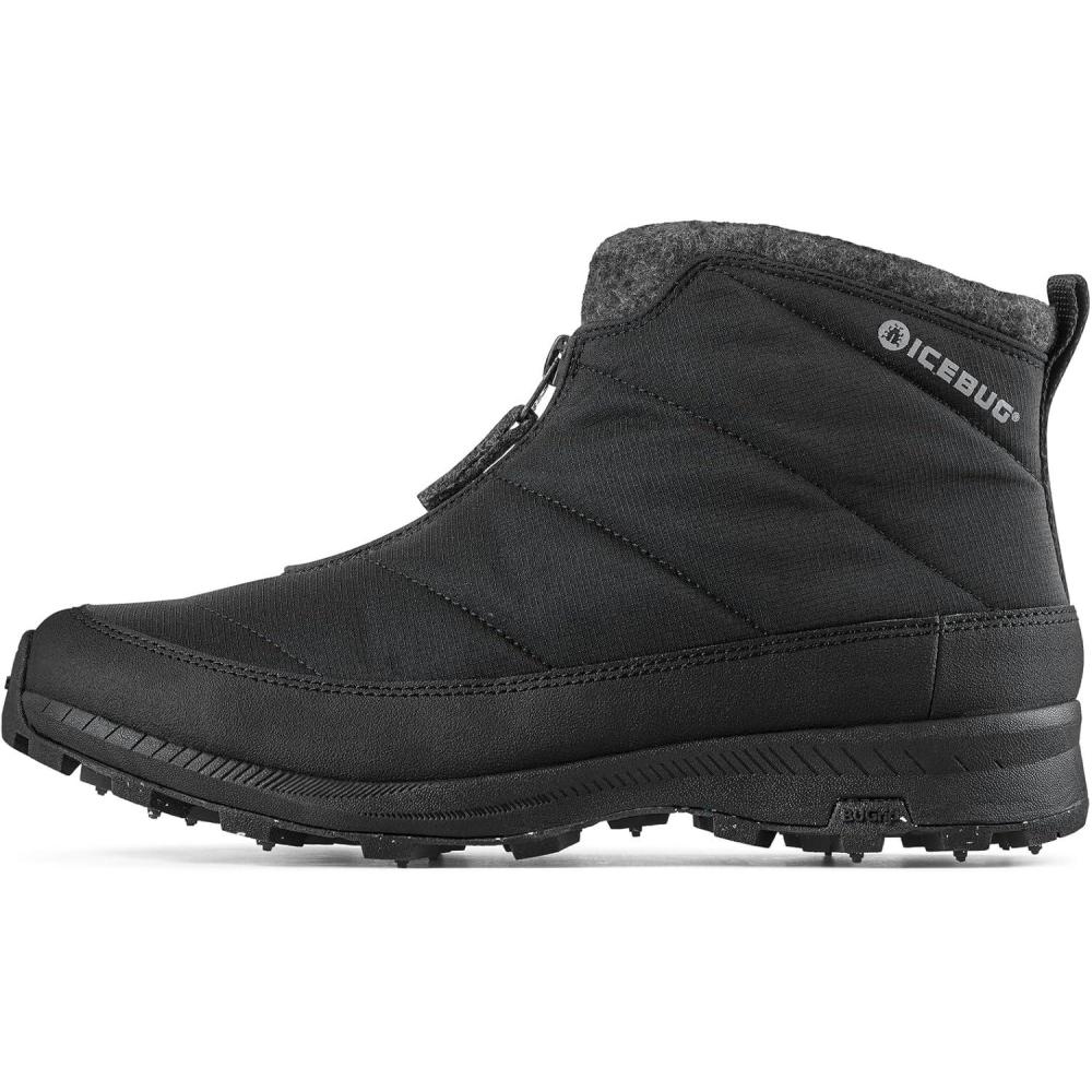 image:imageIcebug Sala BUGrip Womens Winter Walking Boot WaterResistant Quilted Ripstop Warm Insulation Spiked OutsoleBlack