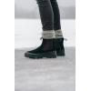 Icebug Boda BUGrip Women’s Winter Walking Boots with Steel Studs – Suede Upper – Slip-Resistant Traction – Zipper Closure(Black)