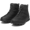 Icebug Sala BUGrip® Women’s Winter Walking Boot – Water-Resistant Quilted Ripstop, Warm Insulation, Spiked Outsole(Black)