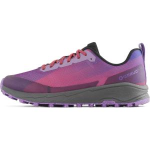 Icebug Womens Horizon RB9X Trail Running Shoe with Traction Sole(Grape/Candy Red)