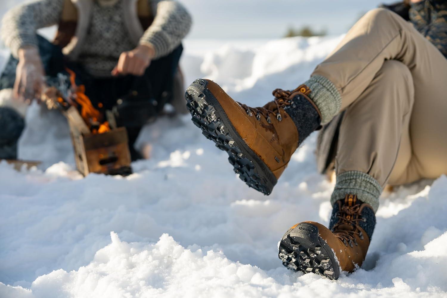 image:imageIcebug Mens Adak BUGrip Winter Hiking Boot with Carbide Studded Traction SoleCoffeeGrey