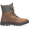 Icebug Mens Adak BUGrip Winter Hiking Boot with Carbide Studded Traction Sole(Coffee/Grey)